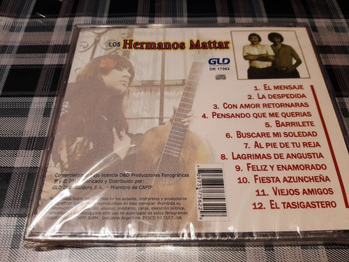 Los Hermanos Mattar - Románticos - Cd Nuevo Cerrado 1