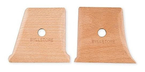 Byllstore Pottery Foot Shaper Tools & Texture Ribs | 2-Pack 1