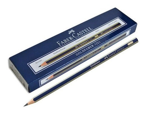 Faber Castell Goldfaber 3H Pencils X4 Uni 0