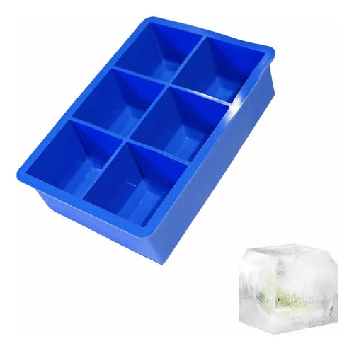 MUNDO PLANETA Silicone Ice Cube Tray - Perfect Mold for Heat/Cold 0