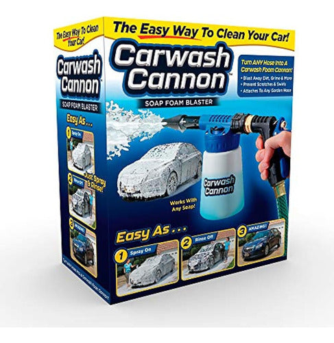 Ontel Car Wash Cannon Foam Blaster Pistola Pulverizadora De 0