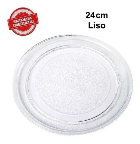 Prato Liso Para Microondas Consul Cmd20 Cmd20as 24cm 1