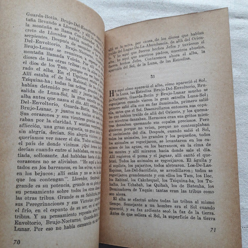 El Libro De Los Mayas - Popol Vuh - Editorial Nova 1944 1