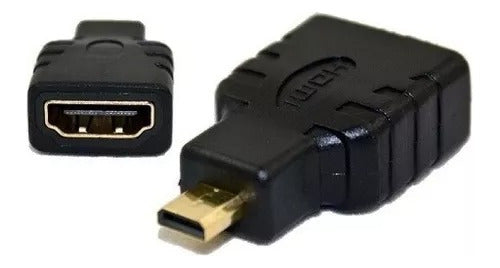 HDMI Female to Micro HDMI Male Adapter 4K Full HD Notebook 1