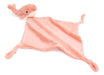 Mon Ami Coral Whale Knotted Lovie Security Blankie 13.5, Pel 0