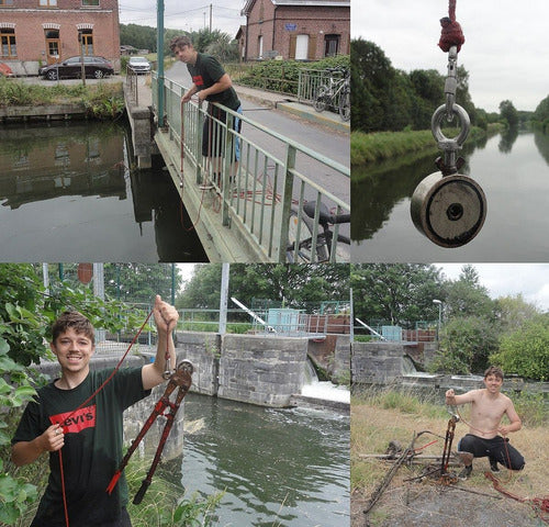 Imán Neodimio Pesca Magnética 10 Tamaños! Desde 16 A 120mm!! 6