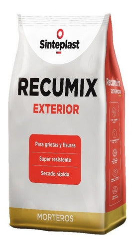 Sinteplast Recumix Exterior Mezcla Cementicia 1,25kg Imagen Pinturerías 0