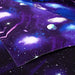 Juego De Funda Nórdica De 3 Piezas De Uxcell Galaxies Purple 3