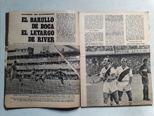 Revista El Gráfico Nº 2531 Abril 1968 Boca River Estudiantes 1