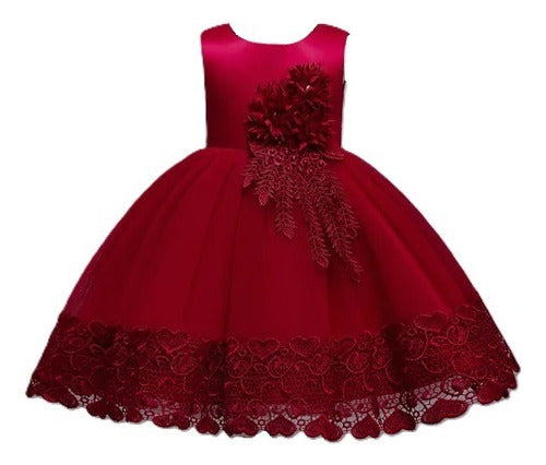 Beedité Stunning Style Dress for Girls at Weddings and Parades 0