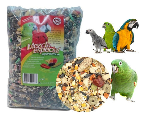 Special Blend for Macaws and Parrots Birds Union Pet 10kg 0