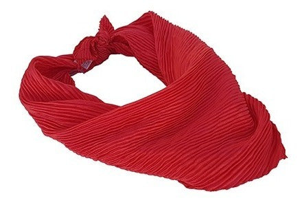 Pleated Solid Color Scarf BA1157bis 10