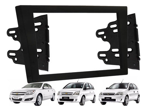 Permak Double Din Adapter Frame for Corsa, Meriva, Vectra 0