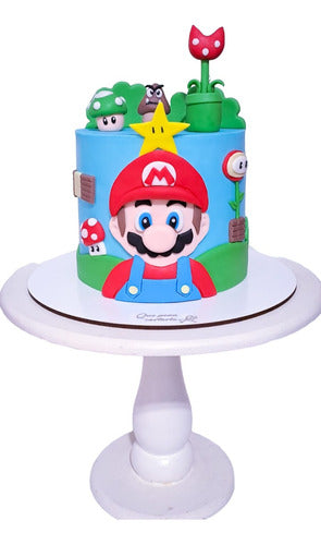 Que Pena Cortarla Mario Bros Decorated Cakes 0