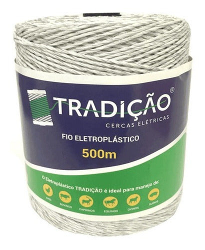 Fio Para Cerca Elétrica Rural Eletroplastico - Rolo 1000m 4