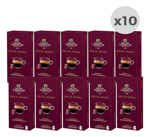 Garibaldi Dolce Aroma Coffee Capsules 10-Pack 0