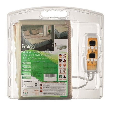 Bio Tern King-Sized Electric Blanket 2 Plazas Digital 1.93x2.0m Free Shipping 0