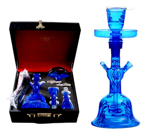 Al Fakher Narguile De Cristal - Shisha-Hookah-Pipa De Agua 0