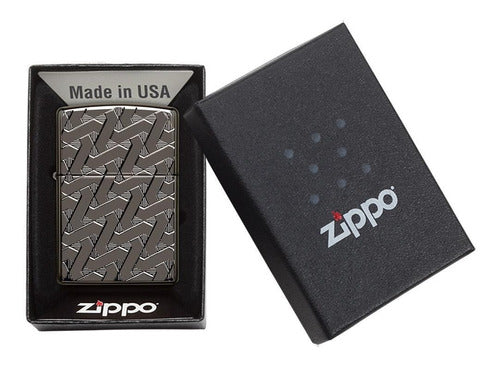 Zippo Armor Lighter Model 49173 Original Warranty 3