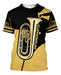 Camisa Euphonium 3 Profissional 3d Xgg Love Sopro Music Show 0