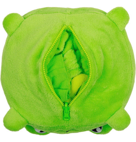 Bioworld Frog Sudadera Con Capucha Manta 2 En 1 Almohada-osf 2