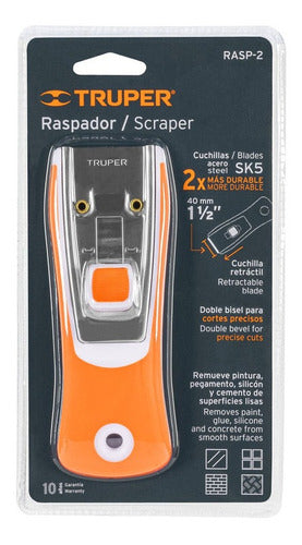 Truper Raspador De Pegamento Cuchilla 38mm 2