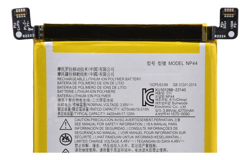 Motorola Battery For Moto Edge 30 Fusion NP44 1