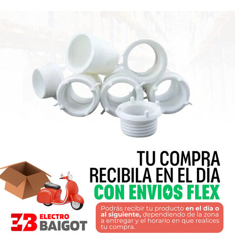 Conector Caño Rigido 20mm- Ip 40- Sica Pack X 10 Unidades 2