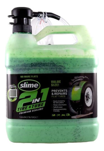 Slime 10207 Sellador De Reparación De Pinchazos 2 En 1 Para 0