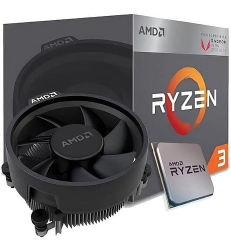 Procesador Gamer Amd Ryzen 3 3200g Yd3200c5fhbox  De 4 0