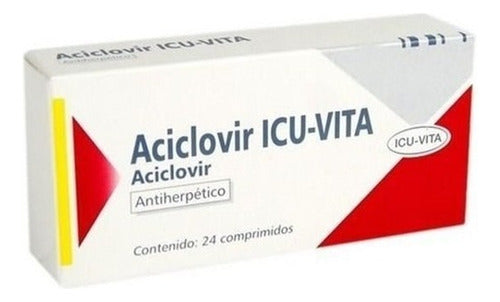 Icu-Vita Aciclovir 200mg X 24 Tablets 0