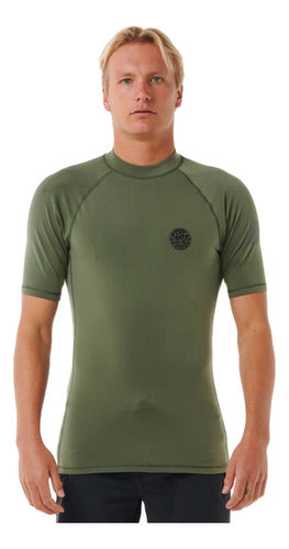 Lycra Rip Curl Icons Upf Brushed - Verde - La Isla 0