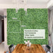 Haussman Vertical Gardens Artificial Grass Green Wall Panel 2