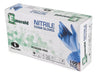 Emerald 100 Blue Nitrile Powder-Free Medical Examination Gloves 3.5 Mil 1