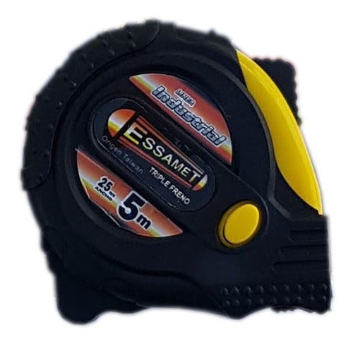 Essamet Professional 5 Meter Tape Measure 25mm with 3 Brakes 1