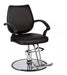 Milenio Muebles Hydraulic Chair with Footrest for Barber and Beauty Salon 0