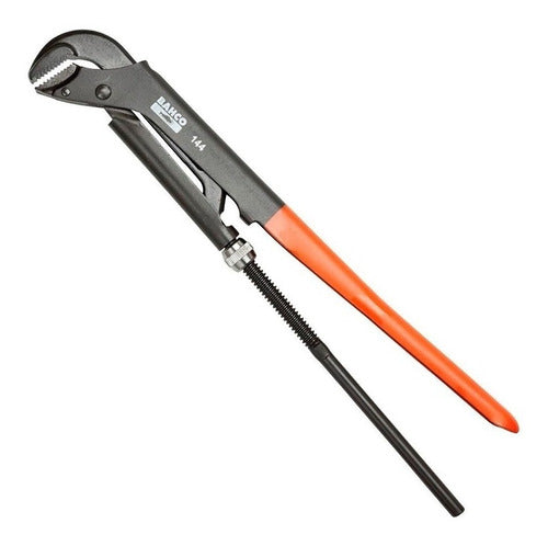 Bahco Adjustable Pipe Wrench 144 722mm + Gift 2