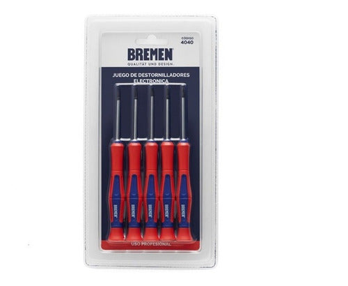 Bremen® Electronics Screwdriver Set (5pcs) 4040 - Tormi 0