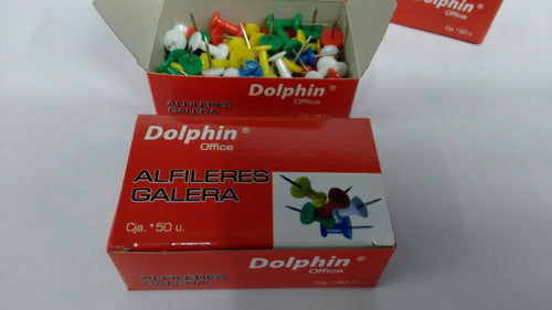 Dolphin Galera Push Pins Box X 50 Units X 5 Boxes 2