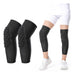 Holdomg Knee Sleeves for Kids 4-12 Years Elbow Pads Ym-Black 0