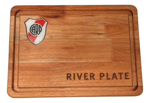 Regalando Pasión Medium Cutting Board 35x47cm Asado Picada River Plate Crest Color 1