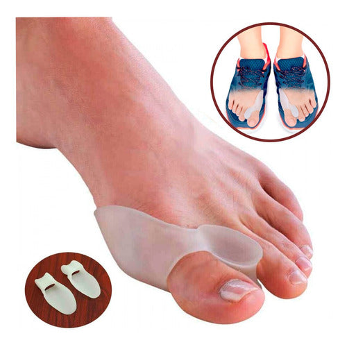 Brother's Bazar Gel Toe Spacer and Bunion Protector X2 Valgomed Type 0