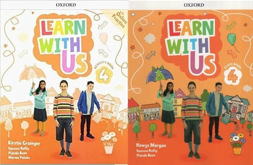 Learn With Us 4 - Student + Activity Book with Online Practice - Learn With Us 4  - Student + Activity Book W/Online Practice