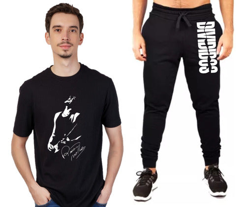 LyO__STORE Conjunto Remera + Pantalón Jogging Divididos - Logos 0