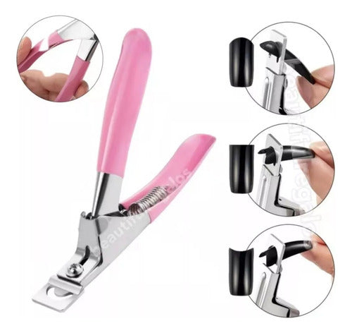 M&Q Regalos Nail Tip Cutter Pincer for Gel Manicure 1