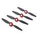 Helices Para Avion Rc Tr-p51.4 Piezas Negras 4