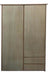 Composse Equipamientos Ropero Placard Madera 1,12 S/lustre 0