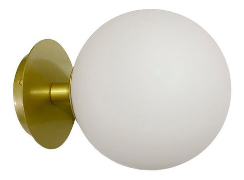 Alta Gracia Deco Isa Golden Wall or Ceiling Lamp 0