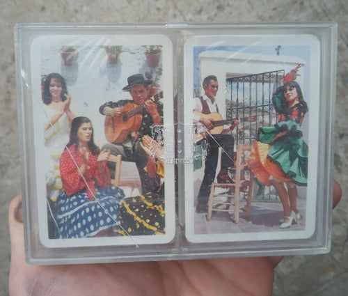 Doble Mazo De Naipes (1980) Poker Fournier Españolas S/uso 0