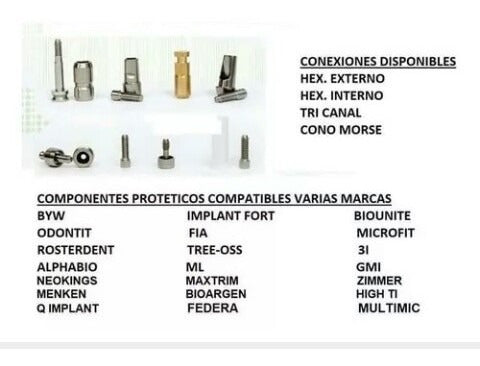 DTA Cicatrizal He/ Hi Platforms Varied X 5 Uni (Implants) 2